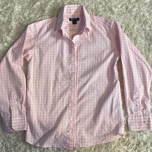 Boys size 10 dress up long sleeve shirt Tommy Hilfiger THFLEX